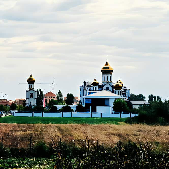 The Monastery of Saint Petka, just over the Bosnian border near Bijeljina