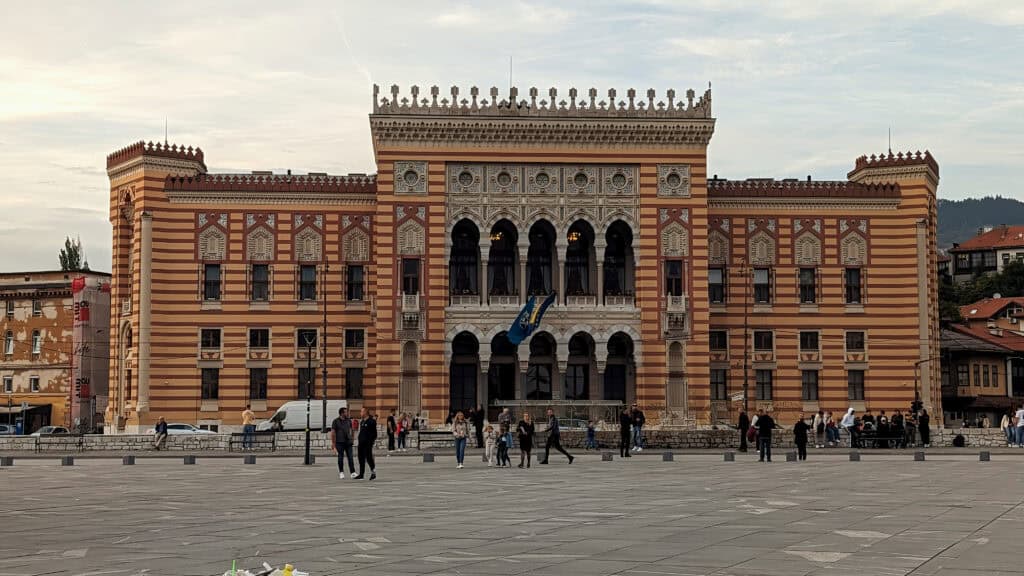 Vijećnica Sarajevo City Hall Bosnia Herzogovina