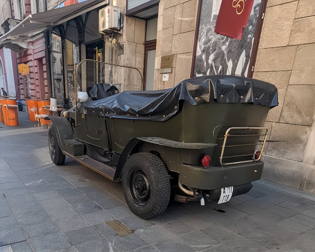 assassination of Archduke Franz Ferdinand replica vehicle Sarajevo