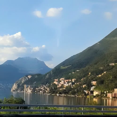 lugano view from flixbus