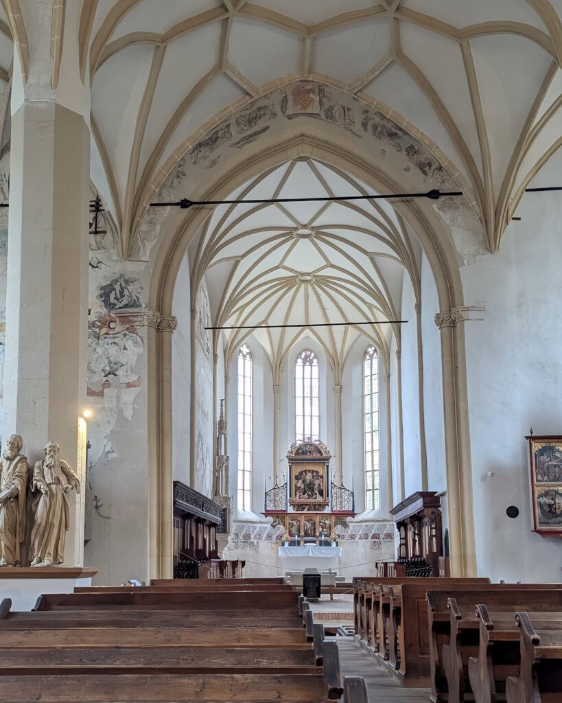 Church on the Hill Sighisoara - Inside