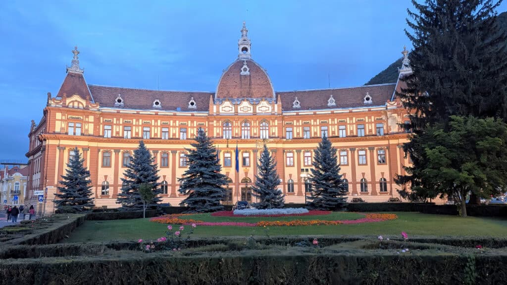 Palace of Justice Brasov Romania - Austro-Hungarian Architecture
