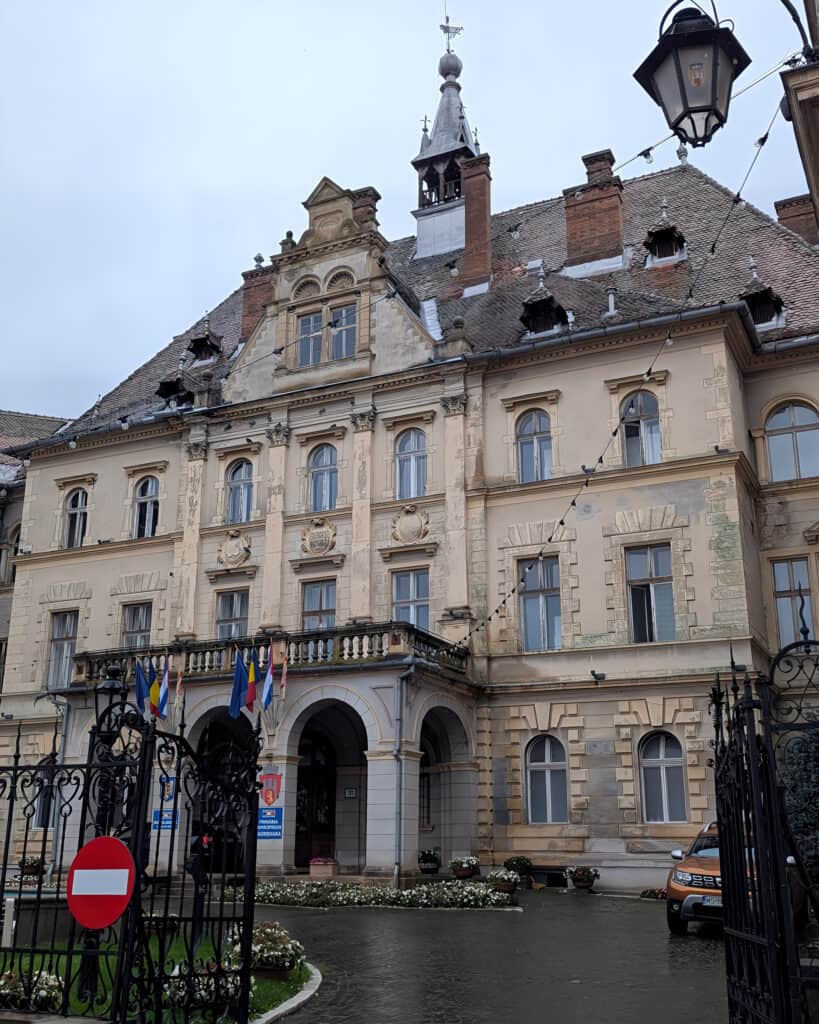 Sighisoara Town Hall External View