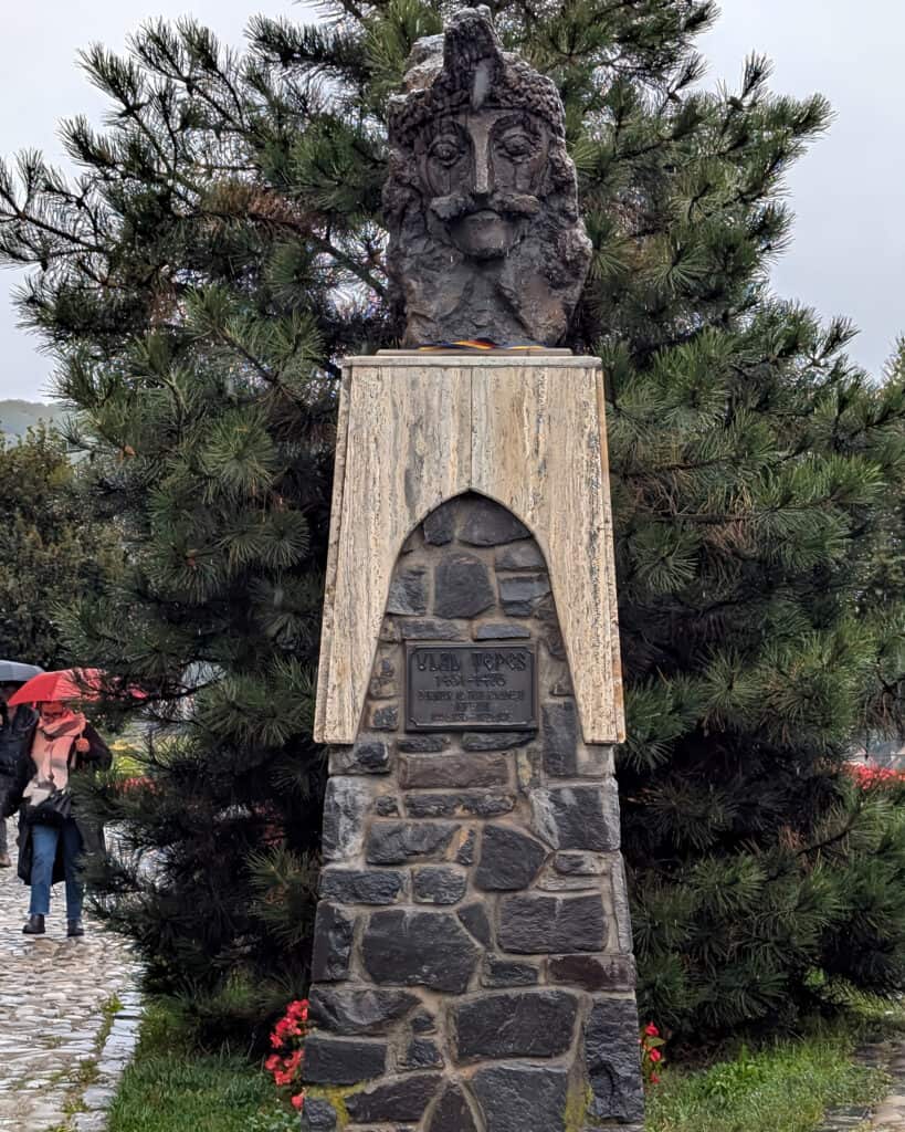 Vlad Tepes Statue - Sghisoara