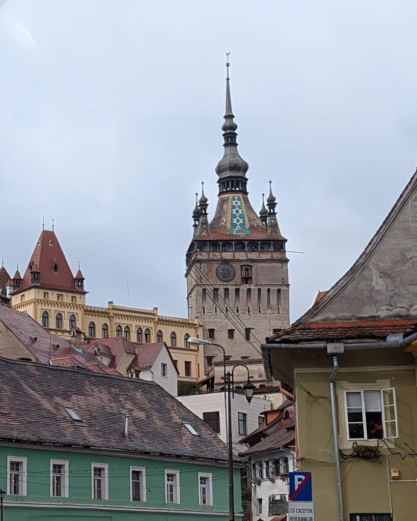 clock tower Sighisoara, Transylvania