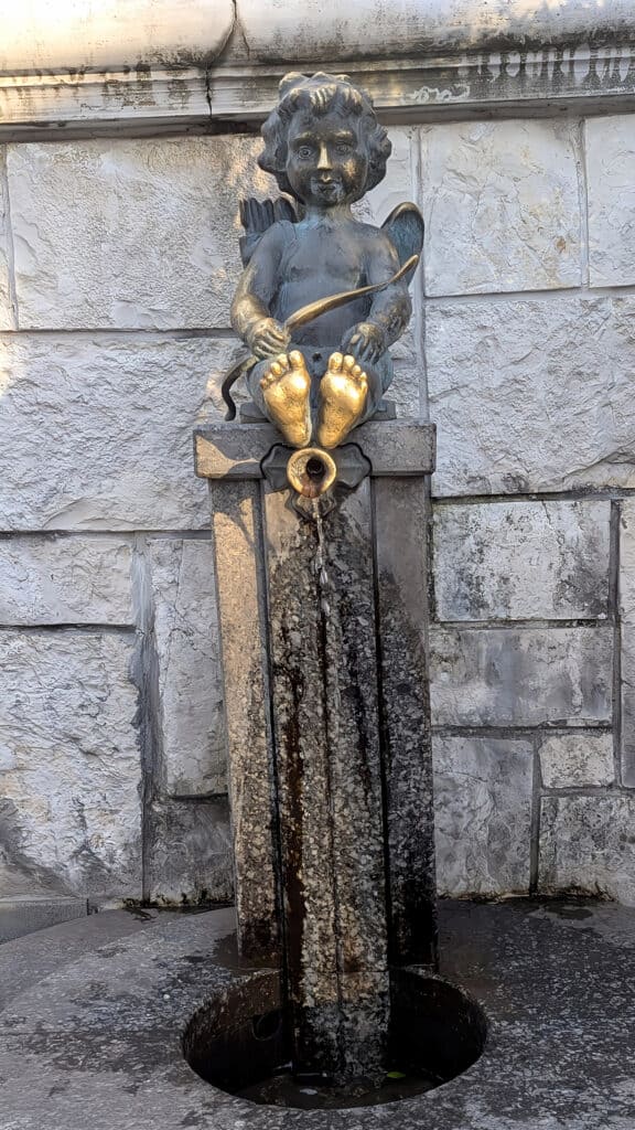 Angel of Love Statue and Fountain - Batumi Piazza, Georgia