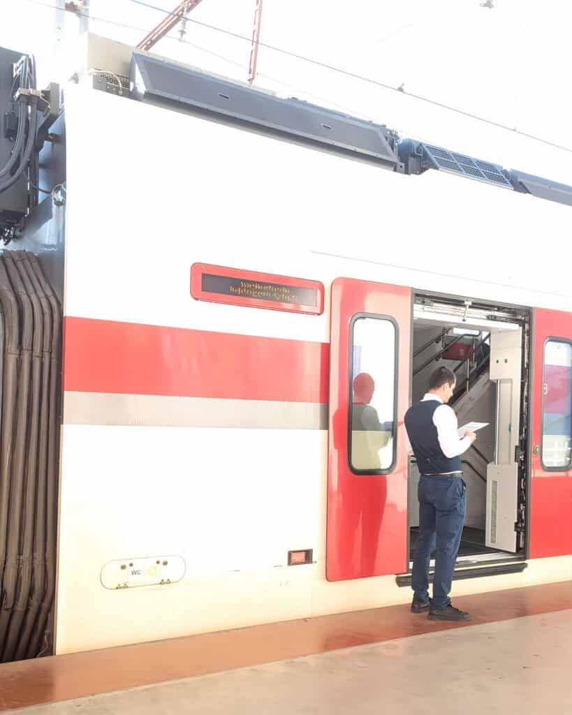 Tbilisi - Batumi train outside