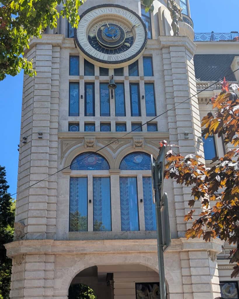 astronomical clock Europa Square, Batumi, Georgia