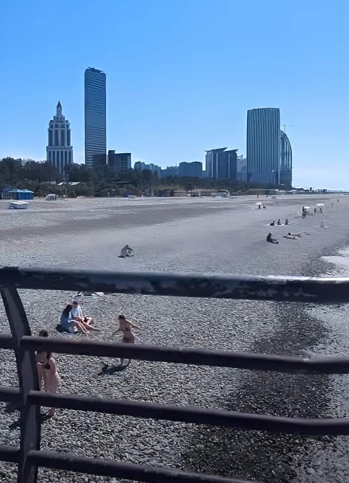 beach at Batumi-Georgia
