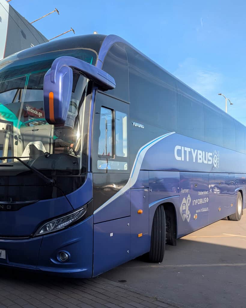 Citibus coach- Kutaisi - Batumi