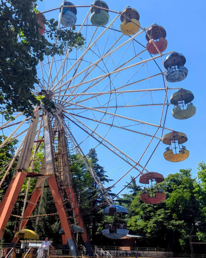 Big Wheel at Besik Gabashvili Amusement Park Kutaisi