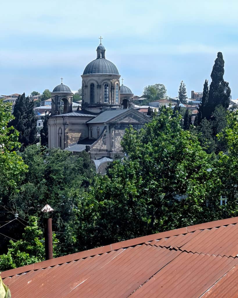 Holy Annunciation Temple, a historic Georgian Orthodox church located in Kutaisi