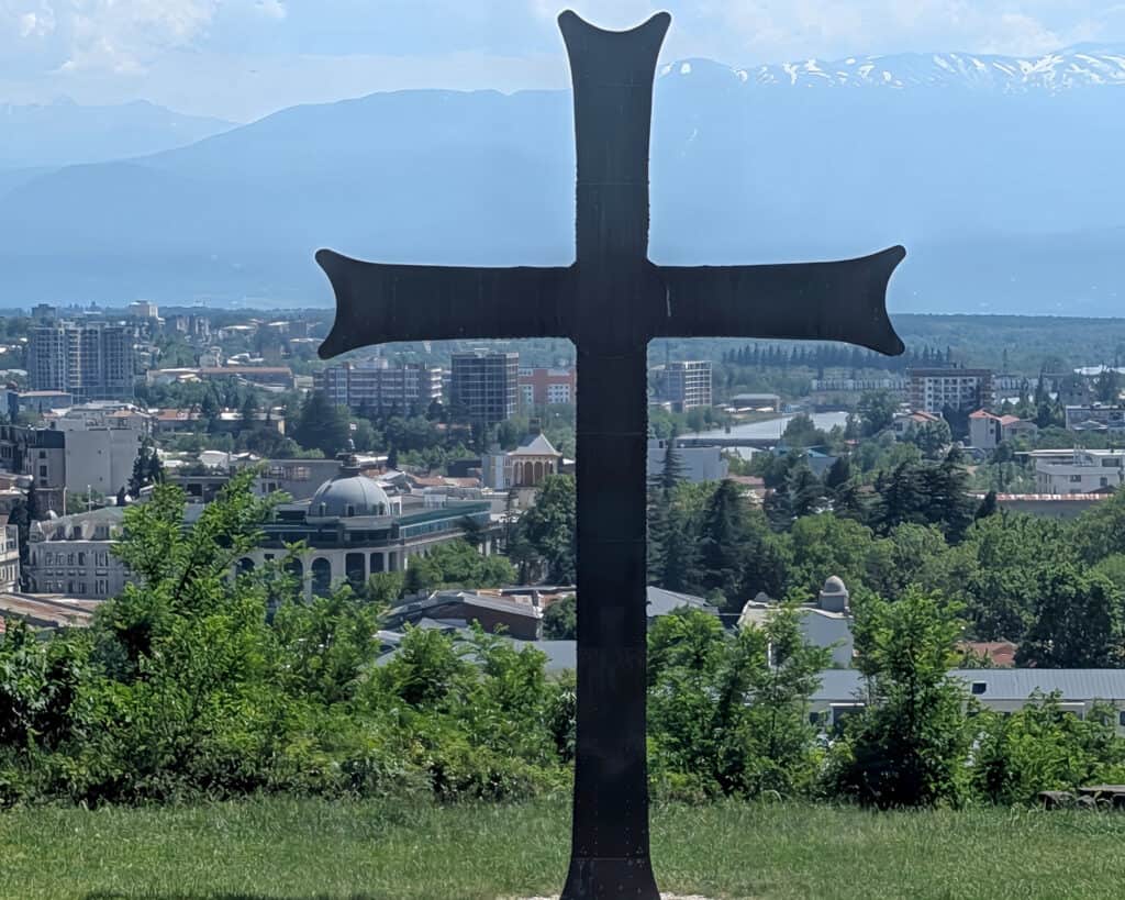 Kutaisi view from Bagrati Cathedral