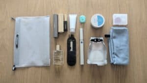 Pack Light - Travel Toiletries for one bag packing