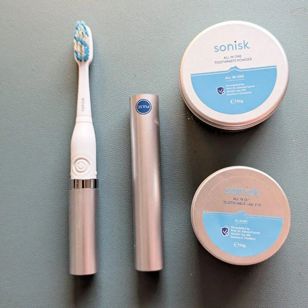 Sonisk Pulse Toothbrush - Smallest Electric toothbrush for travel