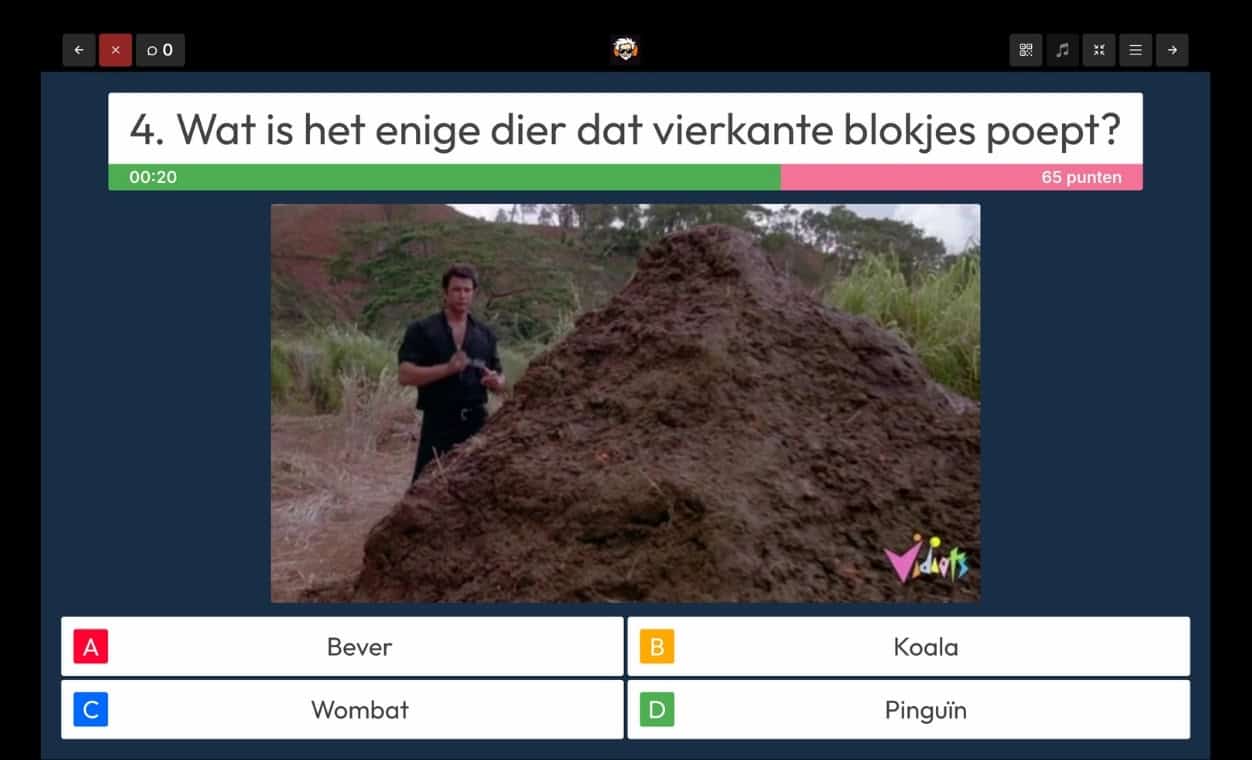 PubQuiz 1 voorbeeldvraag 2