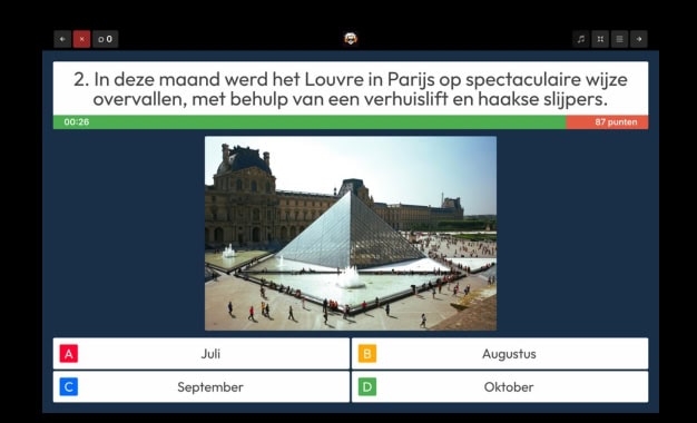 Ultieme 2025 Quiz voorbeeldvraag