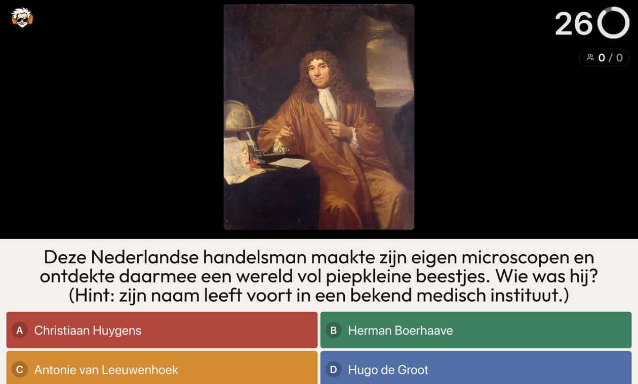 Korte PubQuiz #3 voorbeeldvraag 3