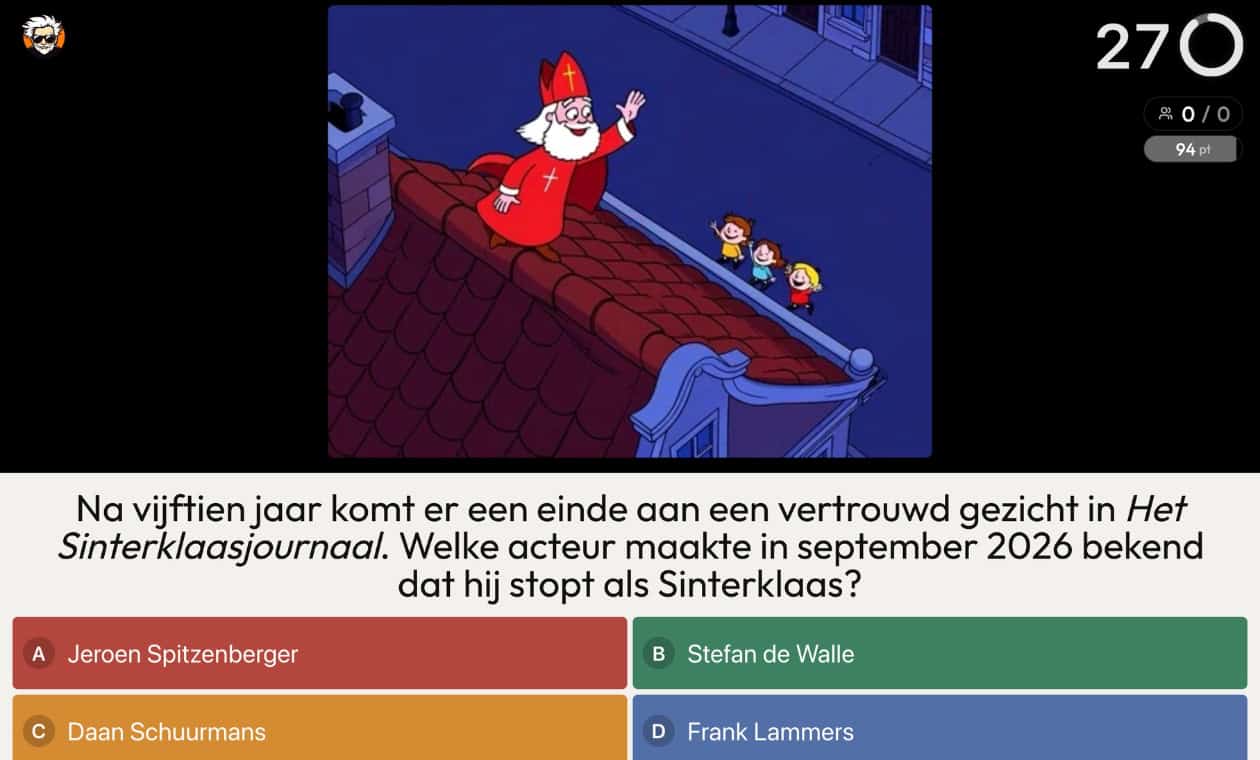Actualiteiten PubQuiz voorbeeldvraag 1