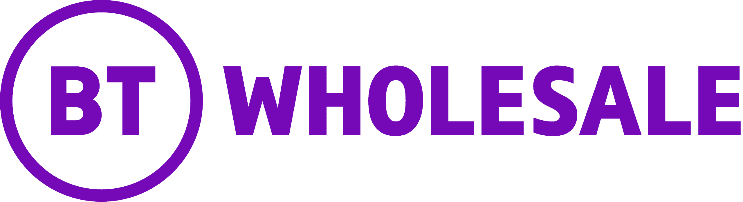 High-quality wholesale logo with purple "B" inside a circle and "WHOLESALE" text.