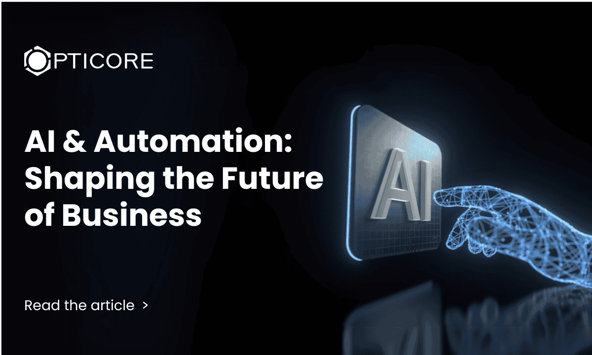 AI and automation shaping the future of business with digital tech.