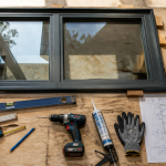 installation baie vitree outils et plan technique