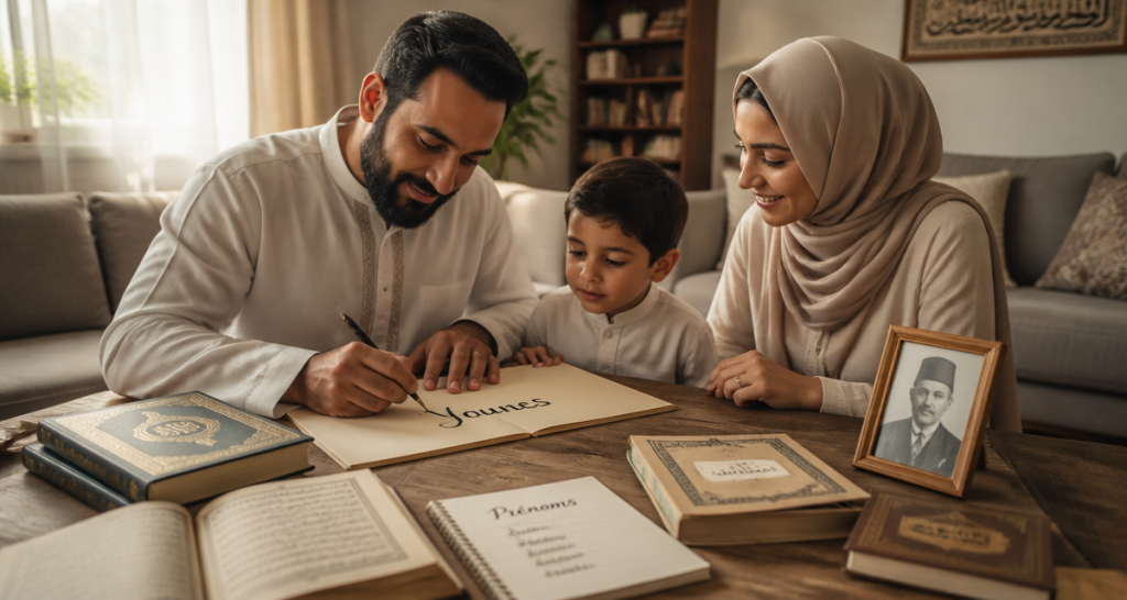 famille choisit prenom islamique garcon