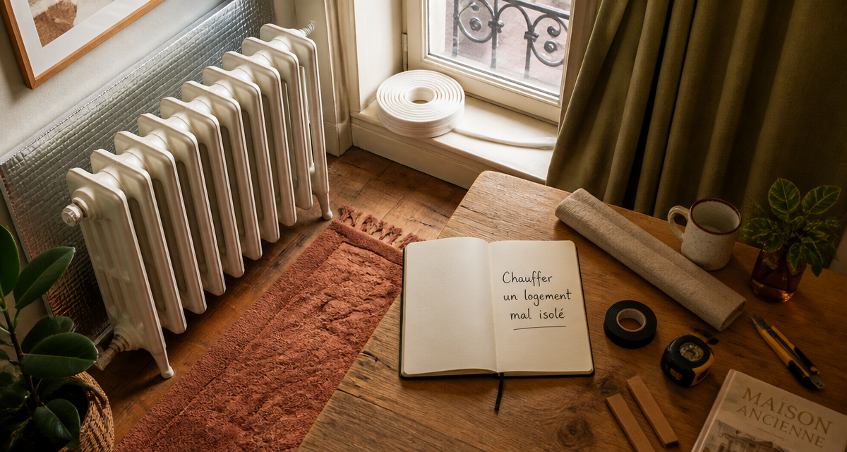 comment chauffer un appartement mal isolé image déco astuces