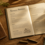 assurance habitation locataire ou propriétaire, contrat et clés sur bureau
