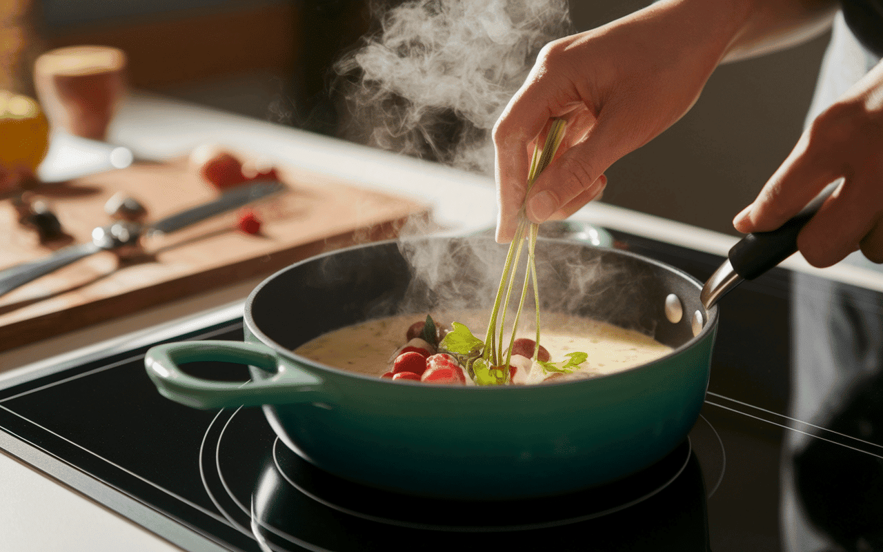 Poireaux frais cuits beurre fondue de poireaux
