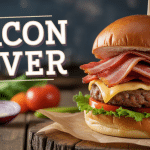 bacon lover burger king burger avec bacon cheddar pain brioche
