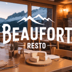 beaufort resto chaleureux avec vue montagne