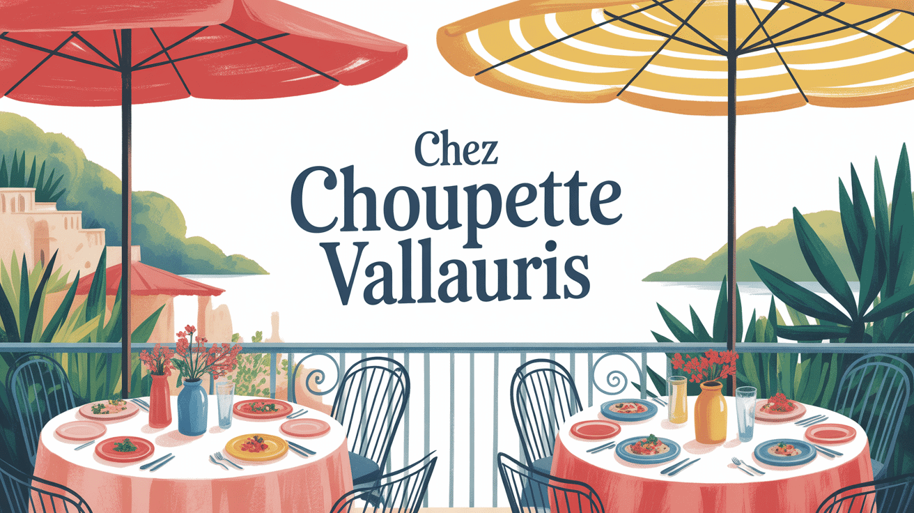 terrasse méditerranéenne chez choupette vallauris