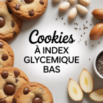 Cookies IG bas pépites chocolat et ingrédients sains