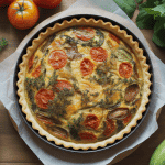 Quiche dorée et ingrédients alternatifs par quoi remplacer les lardons dans une quiche