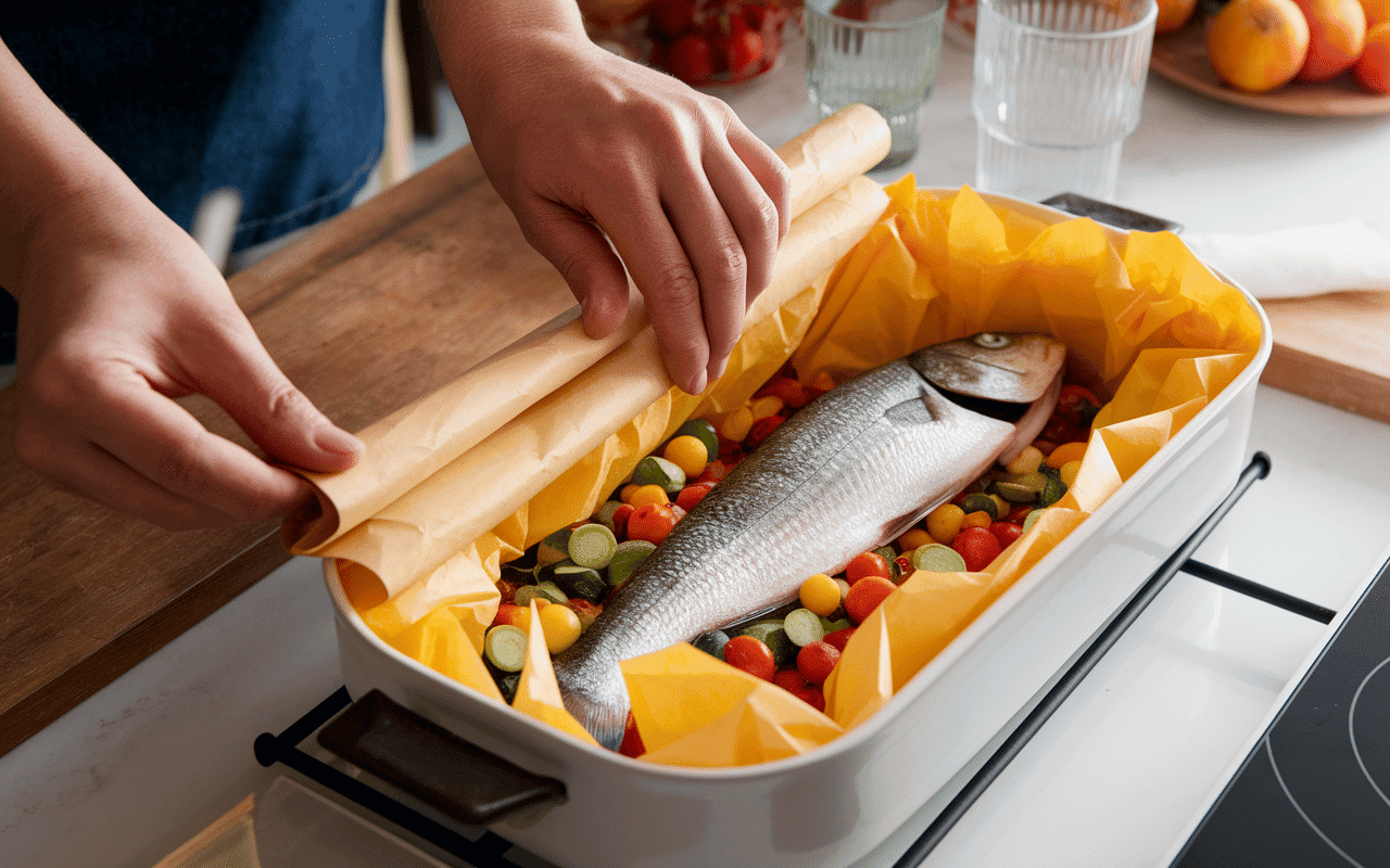 recette en papillote poisson pliage et cuisson facile