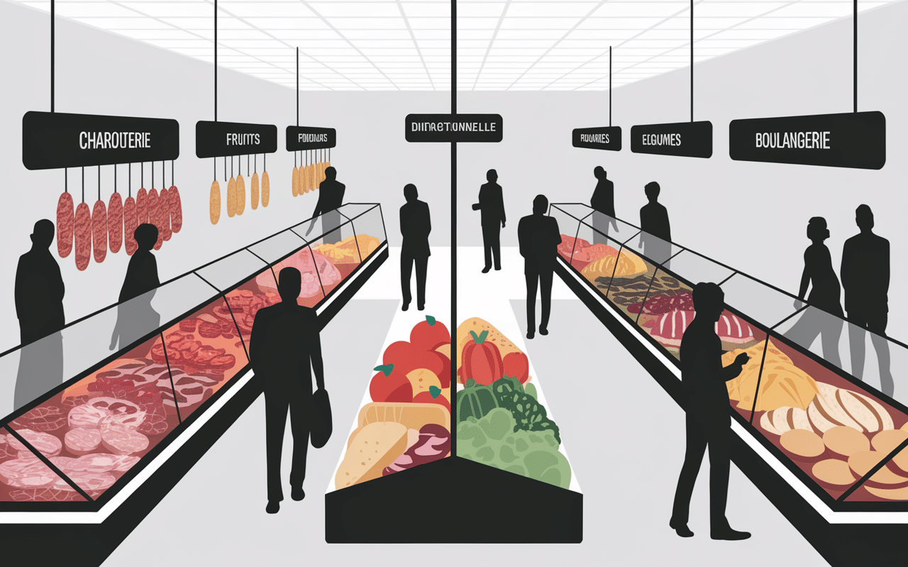 coupe rayons supermarche italie