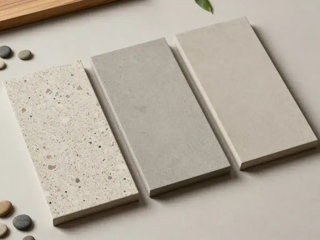 amenagement terrasse beton comparatif finitions beton