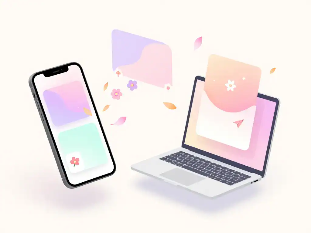 bonne fete emilie fleurs, maquette envoi cartes en ligne