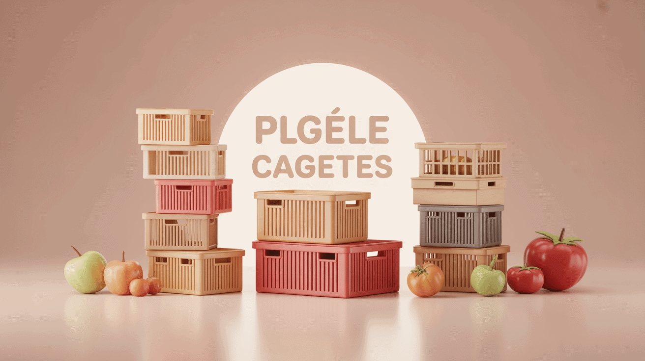 cagettes pour stockage, transport et déco