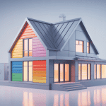 Illustration 3D de la composition des murs maison phenix et rénovation