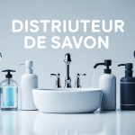 distributeur de savon modèles manuel automatique mural à poser