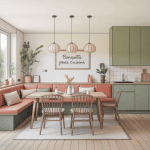 banquette pour cuisine moderne et optimisée