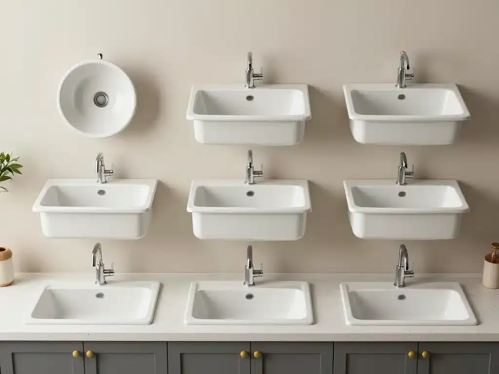 evier en gres simple double timbre choix cuisine