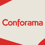 illustration logo conforama moderne dynamique