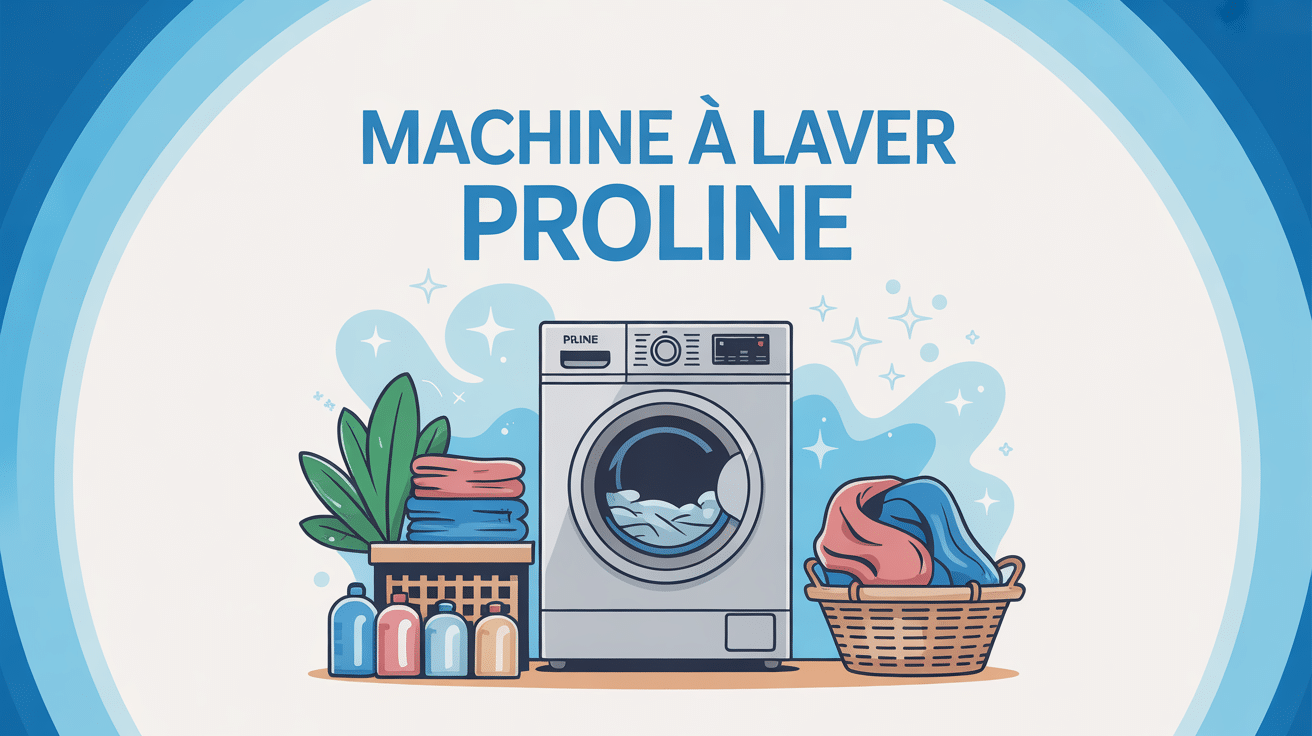 machine a laver proline moderne ambiance lumineuse
