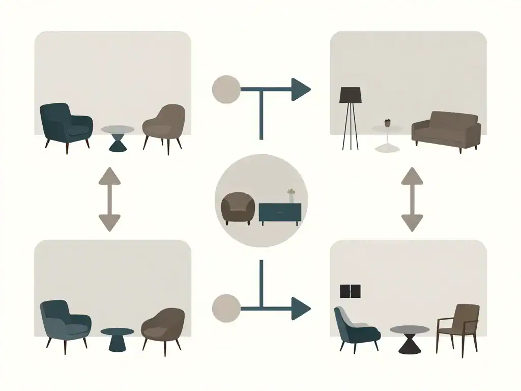 Diagramme meuble design Made in Design adaptation espaces et budgets
