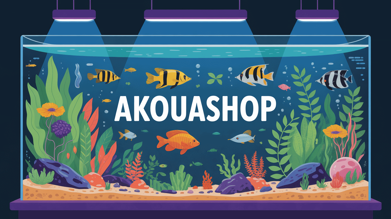akouashop aquarium boutique en ligne illustration