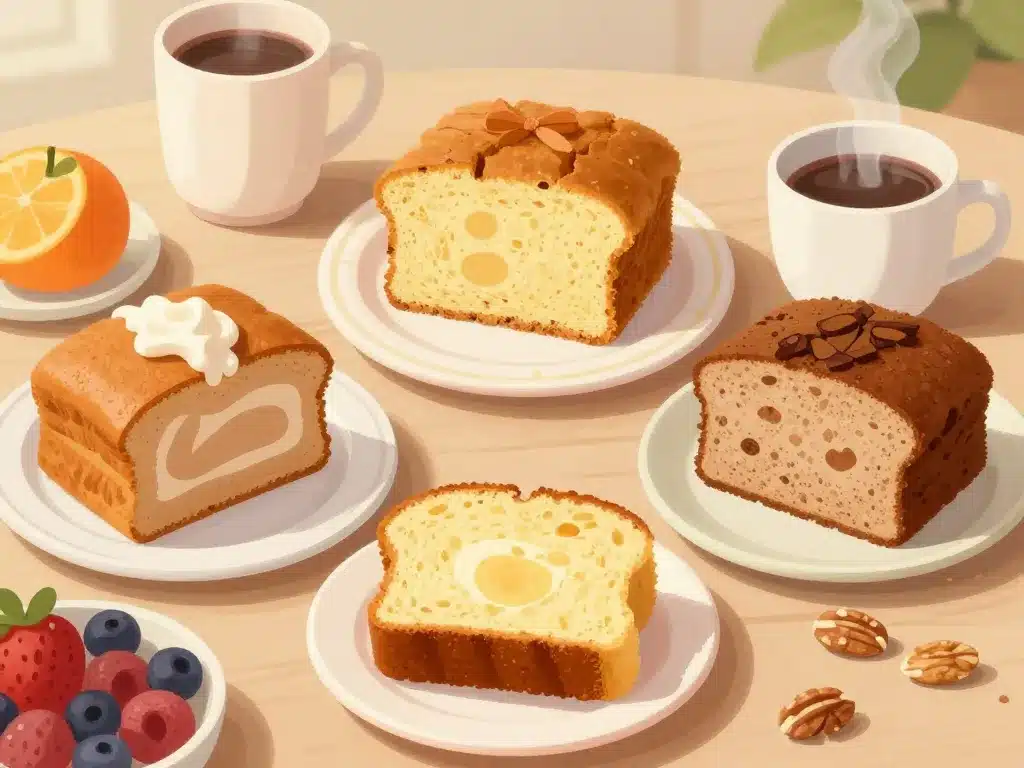 variations cake petit déjeuner sain petit déjeuner