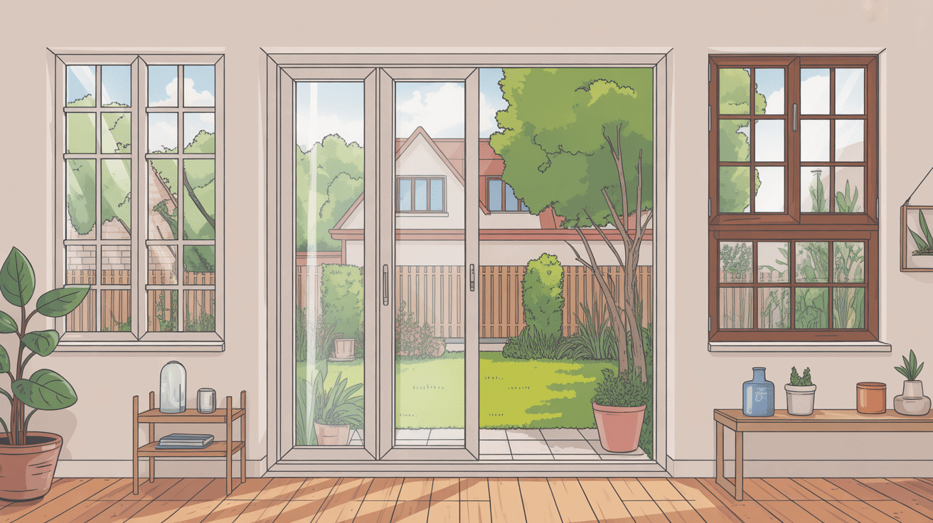 illustration fenêtres Lorenove PVC aluminium bois maison moderne